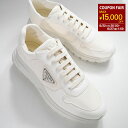 【最大15,000円OFFクーポン】PRADA プラダ 靴 シューズ プラックス Prax 01 ナッパレザー スニーカー 2EE369 3LQK メンズ ホワ...