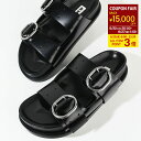 【全品P3倍&最大15,000円OFFクーポン】JILSANDER ジルサンダー サンダル フラットサンダル バックルストラップ レザー J15WP0090 P...