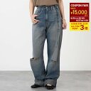 【全品P3倍&最大15,000円OFFクーポン】MM6 エムエムシックス デニム ジーンズ ボトムス エイジドデニムジーンズ S52LA0245 M30017 ...