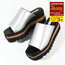 【全品P3倍&最大15,000円OFFクーポン】STELLA McCARTNEY ステラ マッカートニー サンダル 厚底サンダル スニークエリス プラットフォー...