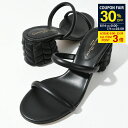【全品P3倍&30%OFF対象】GIANVITO ROSSI ジャンヴィト ロッシ サンダル シューズ FLOREA G17050 60GOM ブラック 黒 レ...