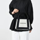 バレンシアガ トートバッグ（レディース） 【MAX7,000円OFFクーポン配布中】BALENCIAGA バレンシアガ バッグ ハンドバッグ ショルダーバッグ カバス CABAS XS トートバッグ 3903462HH3N レディース ベージュ ブラック キャンバス レザー トート ロゴ 通勤 人気 おすすめ smbag