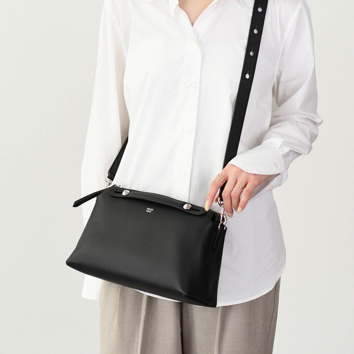 FENDI フェンディ ボストンバッグ 2WAY/BY THE WAY MEDIUM バイ