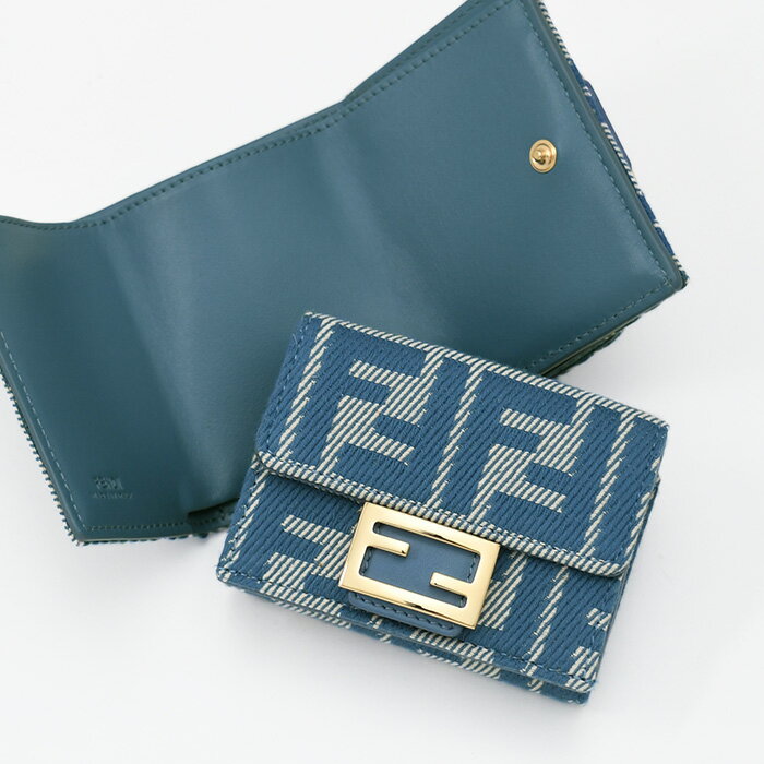 FENDI ライトブルーレザー二つ折り財布 楽天市場】フェンディ(カラーブルー)(財布・ケース|バッグ