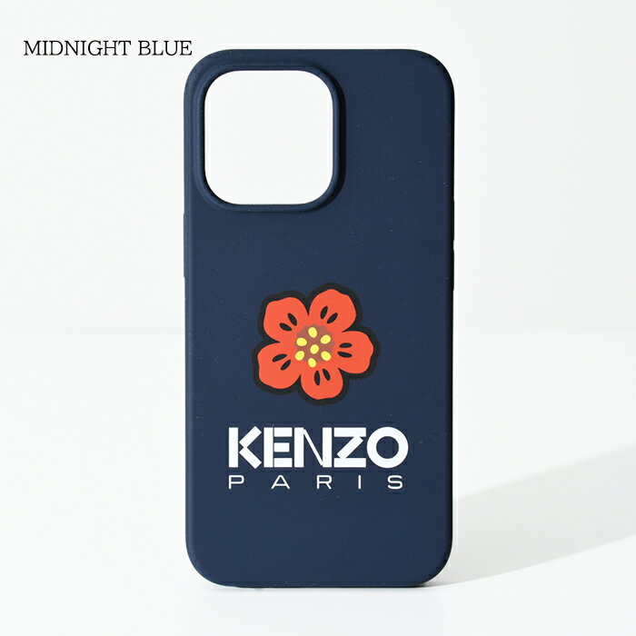 KENZO ケンゾー アイフォンケース iPhoneケース BOKE FLOWER IPHONE 13 PRO ケース スマホケース FC6COIP13SPC レディース ユニセックス MIDNIGHT BLUE ブルー BLACK ブラック アクリル シリコン ギフトプレゼント おすすめ 人気