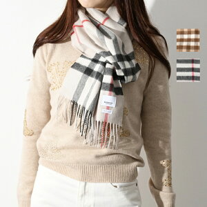 BURBERRY バーバリー マフラー ストール チェック GIANT CHECK CASHMERE マフラー 8015533 8016399 レディース メンズ ユニセックス SOTNE CHECK ホワイト MID CAMEL ブラウン カシミア 秋 冬 ギフト プレゼント