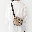 【全品P3倍&10%OFF対象商品】BURBERRY バーバリー バッグ ヴィンテージチェック 8062945 ボンディッドコットン ベルトバッグ ボディバッグ クロスボディバッグ メンズ ARCHIVEBEIGE ベージュ チ LAST1 rc0420