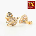 【P10倍】【訳あり】Vivienne Westwood ヴィヴィアン ウエストウッド アクセサリー ピアス CARMELA カルメラ 6201032Y レディース ゴールド ORB ロゴ ワンポイント