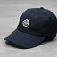 MONCLER モンクレール 帽子 キャップ サテンベースボールCAP 3B000010U282 メンズ ネイビー ベースボー..