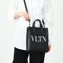 VALENTINO ヴァレンティノ バッグ VLTN エコラボキャンバスミニバッグ 2B0B78 PYY BLACK WHITE ブラック ホワイト レディース ショルダー シンプル ロゴ 人気 おすすめ ギフト プレゼント