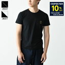 【10%OFF対象商品】VERSACE ヴェルサーチ ヴェルサーチェ Tシャツ 2枚セット ベルサーチ 半袖 丸首 AU10193 1A10011 無地 メドゥ...