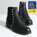 【8/1 23:59迄最大20%OFFクーポン】VALENTINO ヴァレンティノ ブーツ シューズ ロックスタッズ アンクルブーツ S0D47 VSL ショー...