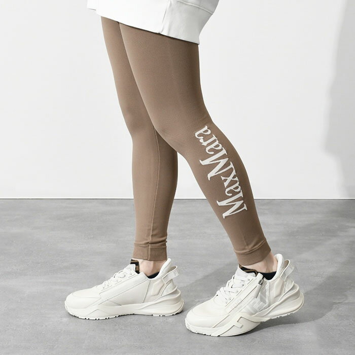 【BLACKFRIDAY限定クーポン配布中】S Max Mara エス マックスマーラ スパッツ タイツ テクニカル ストレッチ レギンス ELOGIO レディース 002 CAMEL キャメル ナイロン ロゴ 人気 おすすめ プレゼントのサムネイル