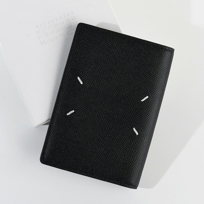 MAISON MARGIELA メゾン マルジェラ カードホルダー レザー カードケース S35UI0505P4745 メンズ ブラック 黒 ステッチ カード入れ パスケース