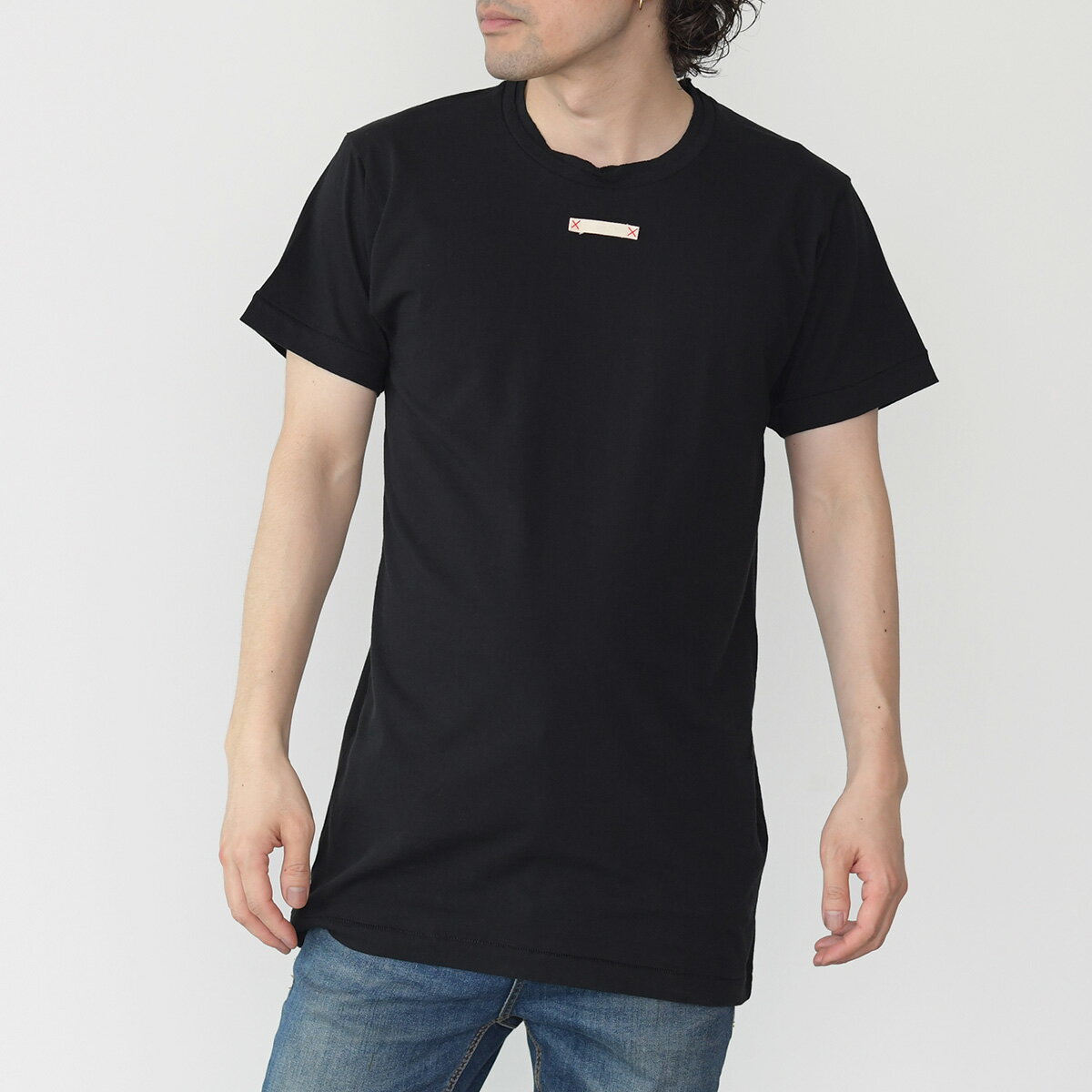 【MAX20,000円OFFクーポン配布中】MAISON MARGIELA Tシャツ メゾン マルジェラ メンズ トップス カットソー BLACK ブラック 半袖 春 夏 新作 ロゴ シンプル プレゼント おすすめ rc0420 tshirtcpのサムネイル