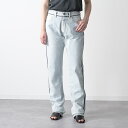 【P10倍】MAISON MARGIELA メゾン マルジェラ ジーンズ デニム ボトムス メモリーオブジーンズ S51LA0173S30870 レディース ライトブルー ストレートデニム ステッチ コットン spcp
