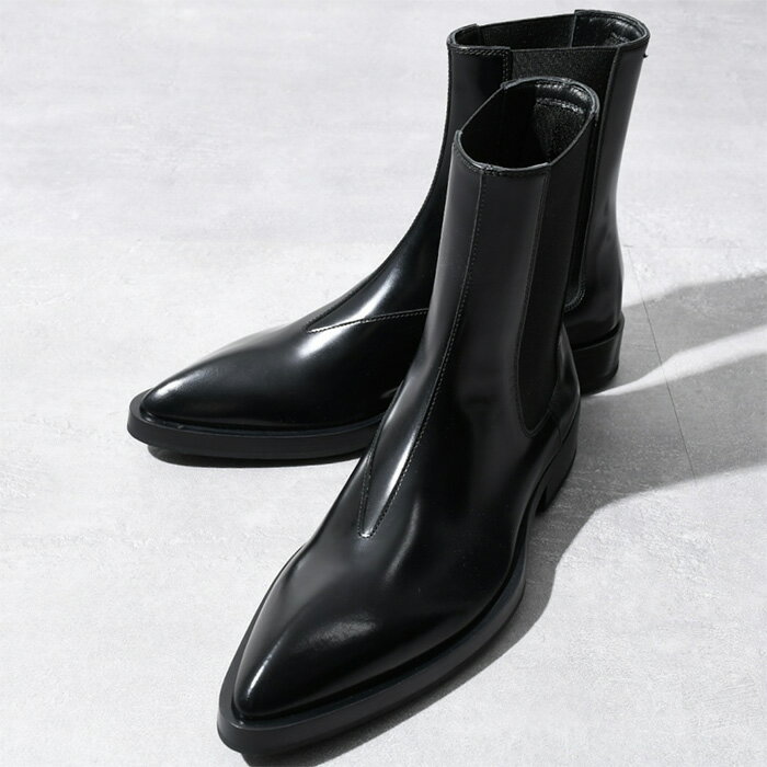 JIL SANDER - 【最終出品】JIL SANDER レザー ショート ブーツ