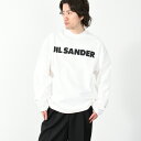 ジルサンダー 【P5倍&2人に1人全額ポイントバックのチャンス！】JILSANDER ジルサンダー ロゴ 長袖 Tシャツ J22GC0136 J45148 白 WHITE ホワイト プリント メンズ ロンT カジュアル モード 秋冬 人気 おすすめ ギフト プレゼント