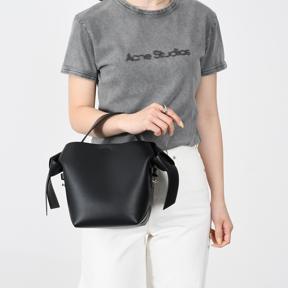 ACNE STUDIOS ͥȥǥ Хå Хå ߥ˥Хå MUSUBI A10093 ǥ ֥å  ܥ ͵  ե ץ쥼