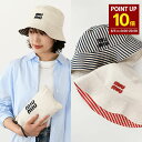 【8/5 0:00-23:59 P10倍】MIU MIU ミュウミュウ 帽子 ストライプリネンブレンド バケットハット 5RM030 2CQQ レディース ネイ...