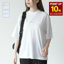 【8/5 0:00-23:59 P10倍】MARNI マルニ トップス ロゴ入り オーガニックコットン製Tシャツ THJE0263P1USCS87 レディース ...