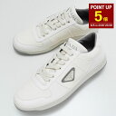 【8/5 0:00-23:59 P5倍】PRADA プラダ スニーカー シューズ 靴 ダウンタウンナッパレザースニーカー 2EE364 3LQK メンズ アイボ...