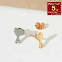 【8/10 0:00-8/11 23:59 P5倍】AMI ALEXANDRE MATTIUSSI アミパリス イヤリング ピアス AMI DE COEUR シングル ピアス UJW955 361 メンズ ユニセックス シルバー ゴールド 真鍮 片耳