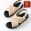 【8/10 0:00-8/11 23:59 P10倍】MARNI マルニ FUSSBETT フスベット サンダル FBMS013801P3860 靴 シューズ ...