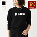 【8/10 0:00-8/11 23:59 P10倍】MSGM エムエスジーエム スウェット トレーナー トップス 3341MDM164 レディース BLACK...