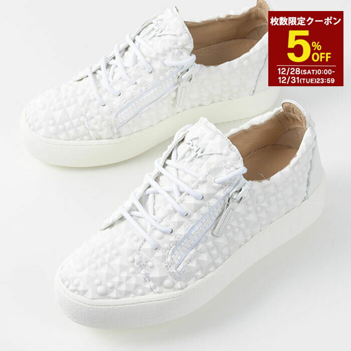 GIUSEPPE ZANOTTI ジュゼッペ ザノッティ スニーカー 靴 May London RS30016 レディース WHITE ホワイト 白 カジュアル シューズ