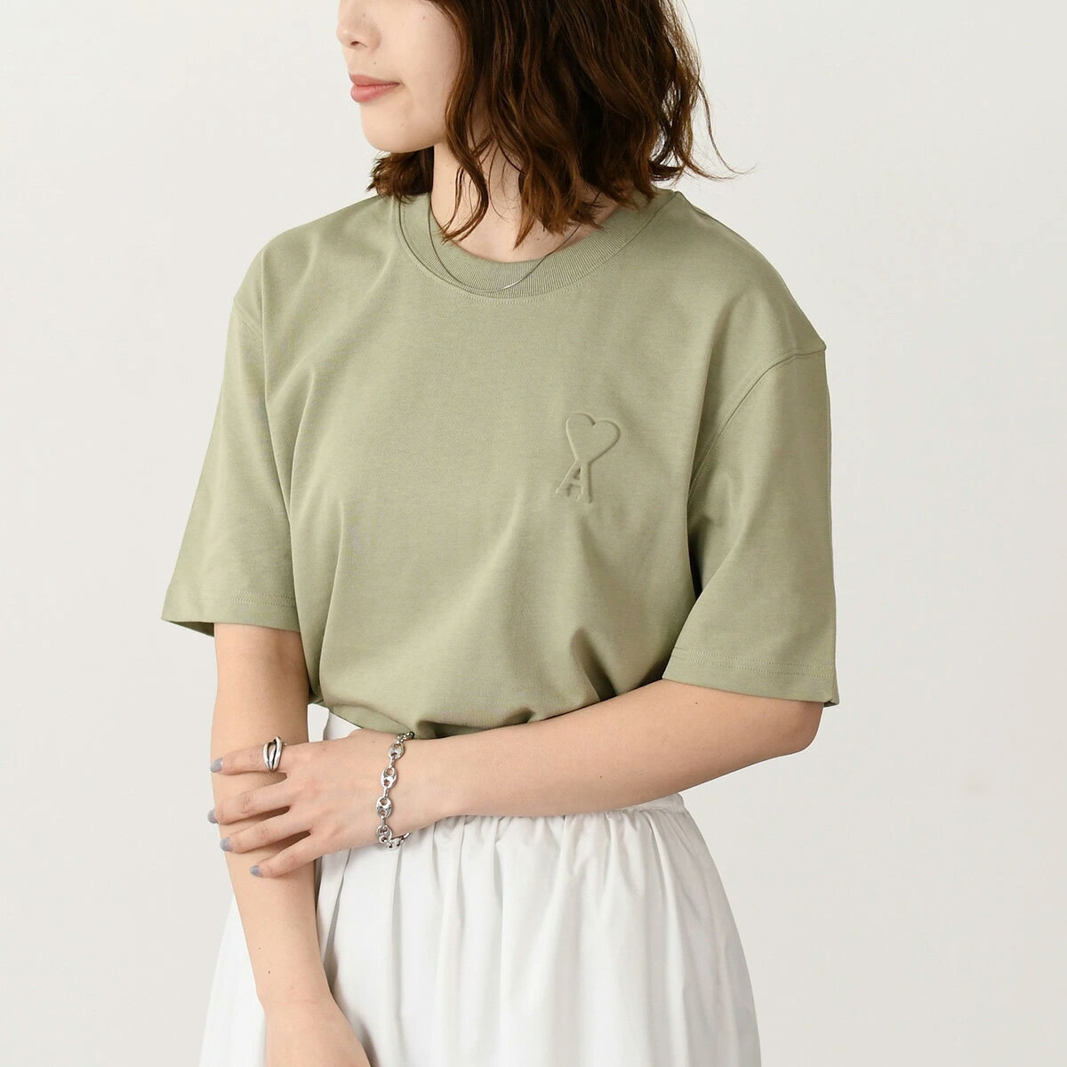 楽天市場】ami alexandre mattiussi tシャツ(カラーグリーン 楽天市場】ami alexandre mattiussi tシャツ(カラーグリーン
