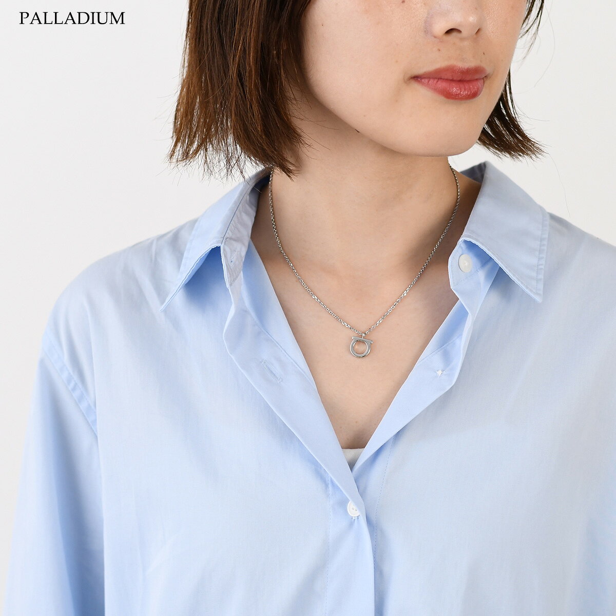 【決算SALE5％オフ対象】【5/12再入荷】FERRAGAMO フェラガモ ネックレス アクセサ...