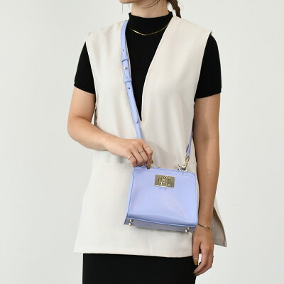FURLA フルラ バッグ ショルダーバッグ ハンドバッグ 1927トップハンドルミニ WB00677 ARE000 2WAY レディース レザー パープル