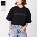 【8/1 0:00-23:59 P10倍】JILSANDER ジルサンダー トップス Tシャツ ロゴTシャツ J03GC0137 J20243 レディース ブラ...