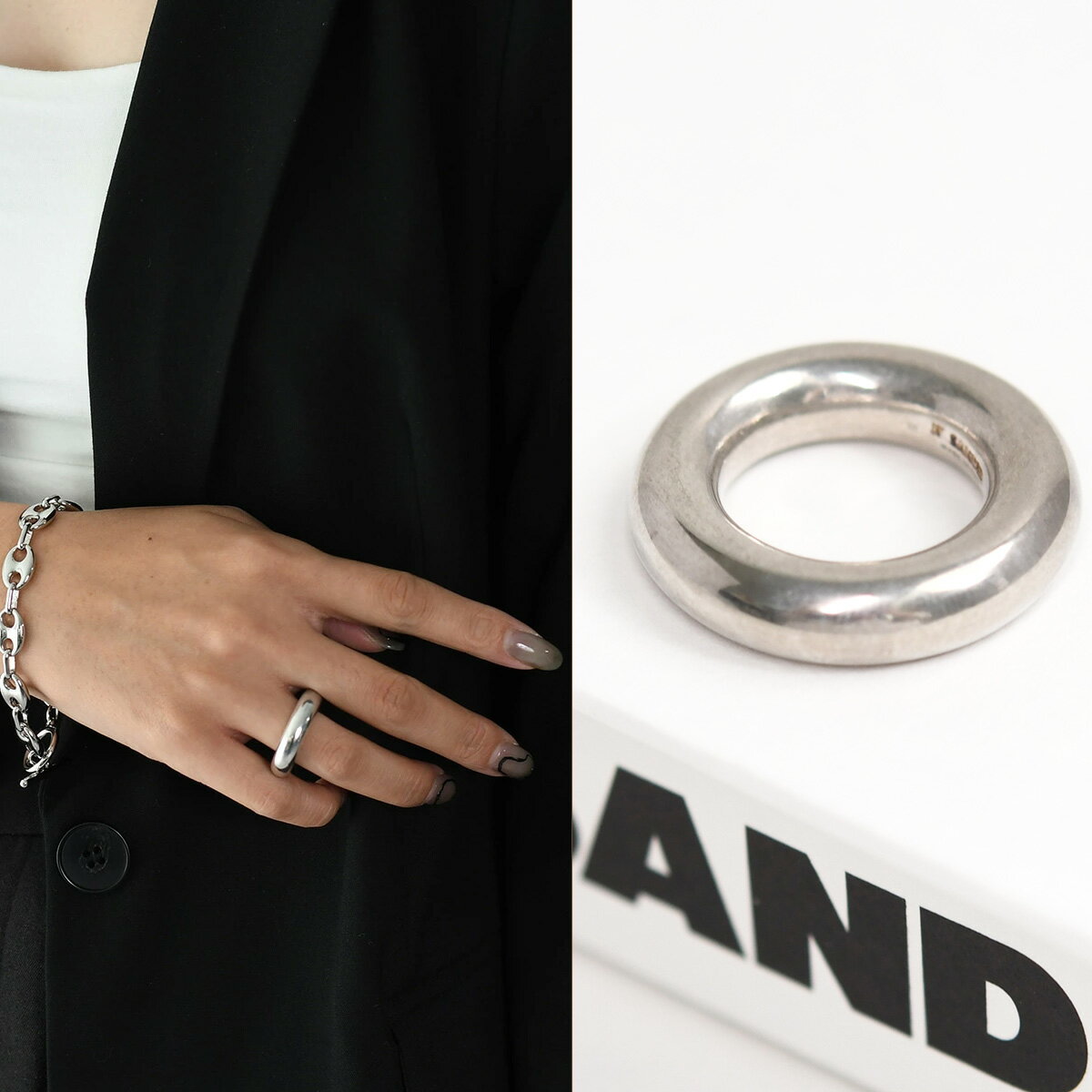 JILSANDER ジルサンダー アクセサリー リング 指輪 J11UQ0004 J12002 レディース SILVER シルバー オケージョン sstmcp