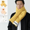 JILSANDER ジルサンダー ダウン マフラー ダウンスカーフ ロゴラベル キルト ロゴ ポリエステル スカーフ J40TE0002 J70008 イエロー