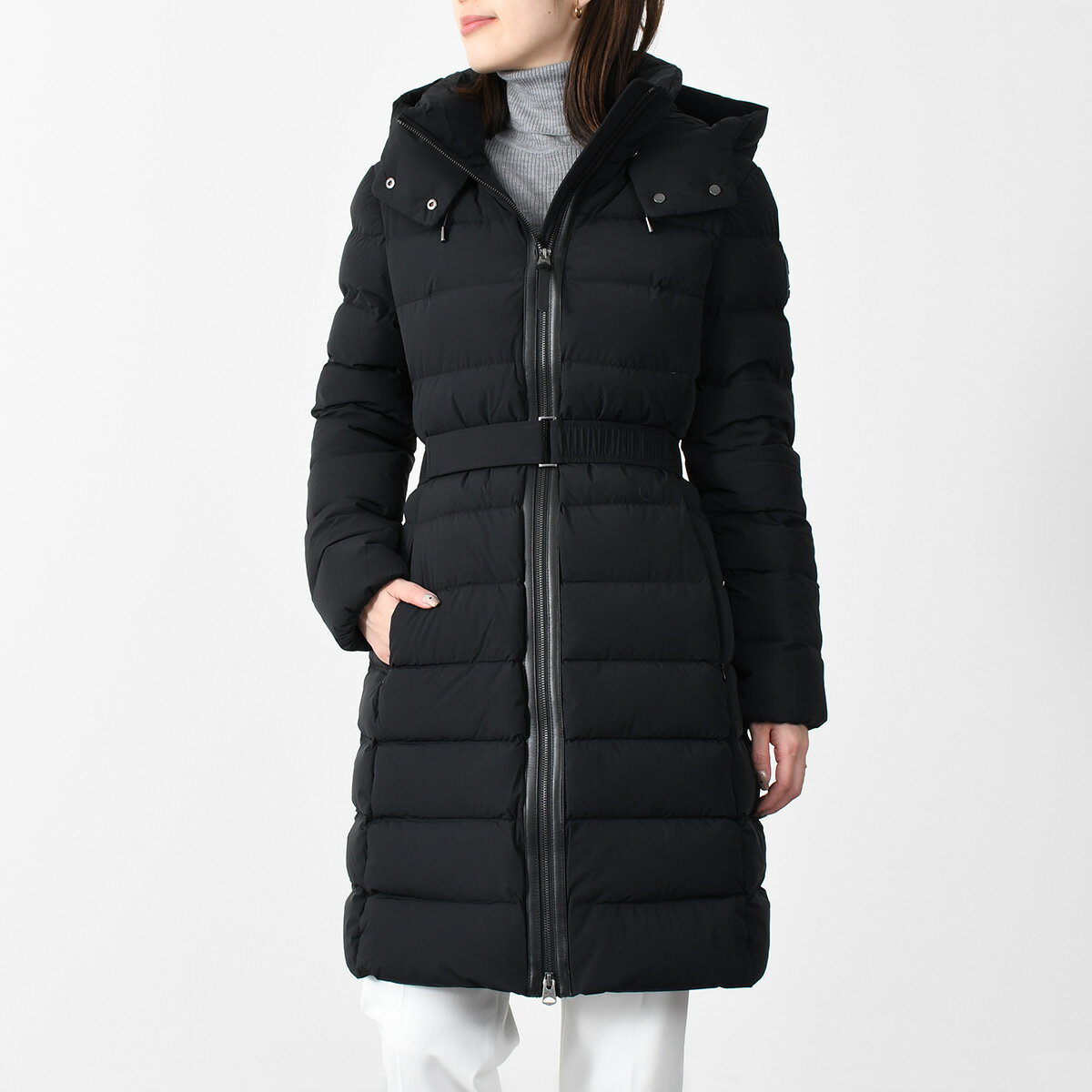 MACKAGE マッカージュ ダウン アウター ASHLEY ストレッチダウンコート レディース ブラック 黒 ストレッチ グースダウンのサムネイル