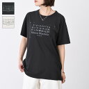 MAISON MARGIELA メゾン マルジェラ トップス スタンプロゴ Tシャツ S51GC0534 S24575 レディース ユニセックス ベージュ ブラ...