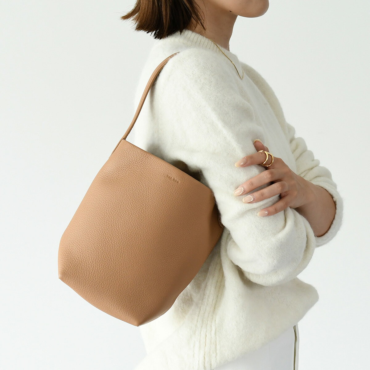 THE ROW ザ ロウ バック 鞄 Small N/S Park Tote W1314 L129 レディース 女性 ブラック TAUPE ベージュ ハンドバッグ ショルダーバッグ レザー 無地 人気 おすすめ ギフト プレゼント インスタライブのサムネイル