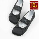 【全商品ポイント10倍】MM6 MAISON MARGIELA エムエムシックス メゾン マルジェラ シューズ S59WZ0093P5560 靴 アナトミック バレエシューズ レディース ブラック フラットシューズ ブラック オケージョン