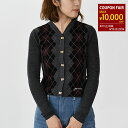 【3連休限定!最大1万円オフクーポン】GANNI ガニー カーディガン トップス ARGYLE KNIT CARDIGAN K2284 レディース グレー アー...
