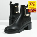 【全品P5倍&30%オフクーポン対象】Roger Vivier ロジェ ヴィヴィエ シューズ ヴィヴ レンジャー チェルシーブーツ RVW59825930N6M...