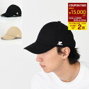 【P2倍&最大15000円クーポン】Courreges クレージュ 帽子 キャップ シグネチャーACコットンキャップ 125ACT039CO0024 メンズ ユ...
