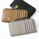 トリーバーチ 革小銭入れ レディース TORY BURCH トリーバーチ トップジップ カードケース 小銭入れ 定期ケース ロビンソン 87162 レディース ブラック グレージュ ブラウン 人気 おすすめ ギフト プレゼント