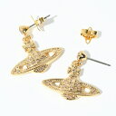 Vivienne Westwood ヴィヴィアン ウエストウッド アクセサリー ピアス MINI BAS RELIEF ドロップピアス 62020025 レディース 02R121 GOLD ゴールド シンプル 人気 おすすめ ギフト プレゼント