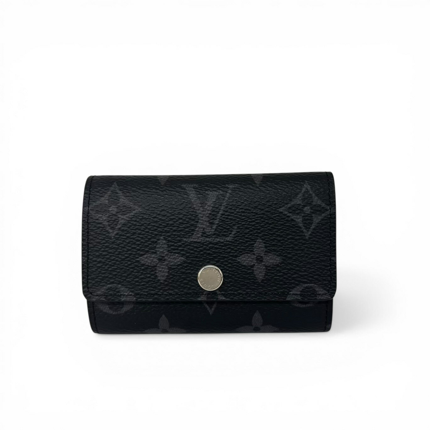 ルイヴィトン キーケース ミュルティクレ6 ブラック グレー メンズ レディース ユニセックス LOUIS VUITTON M82603 icchip