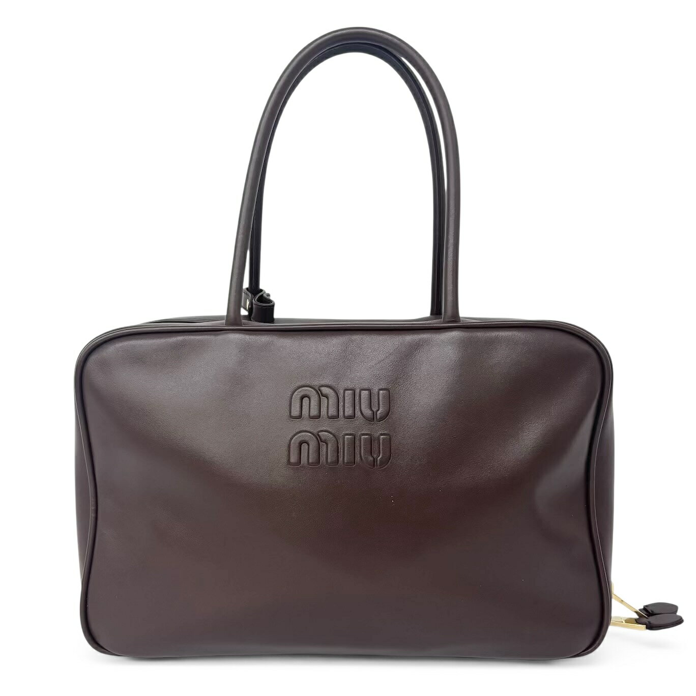 ミュウミュウ MIU MIU レザー ボー バ�