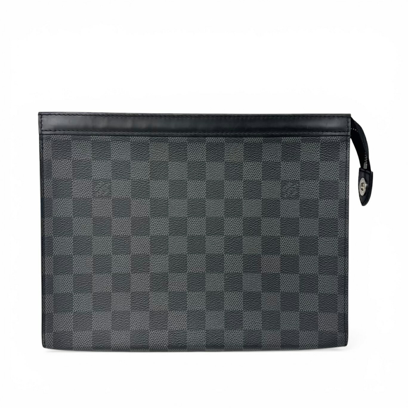 ルイ ヴィトン LOUIS VUITTON ダミエエクリプス ポシェット ヴォワヤージュ MM ブラック/グレー M61692