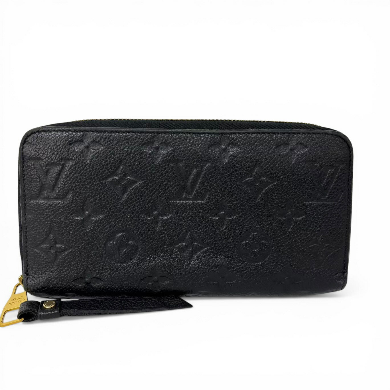 ★最終価格【6ce6361】ルイヴィトン 長財布 モノグラム・アンプラント パンダ  LV×TM ジッピーウォレット M14160 ノワール【中古】レディース LOUIS VUITTON - ☆最終価格【6ce6361】ルイヴィトン 長財布
