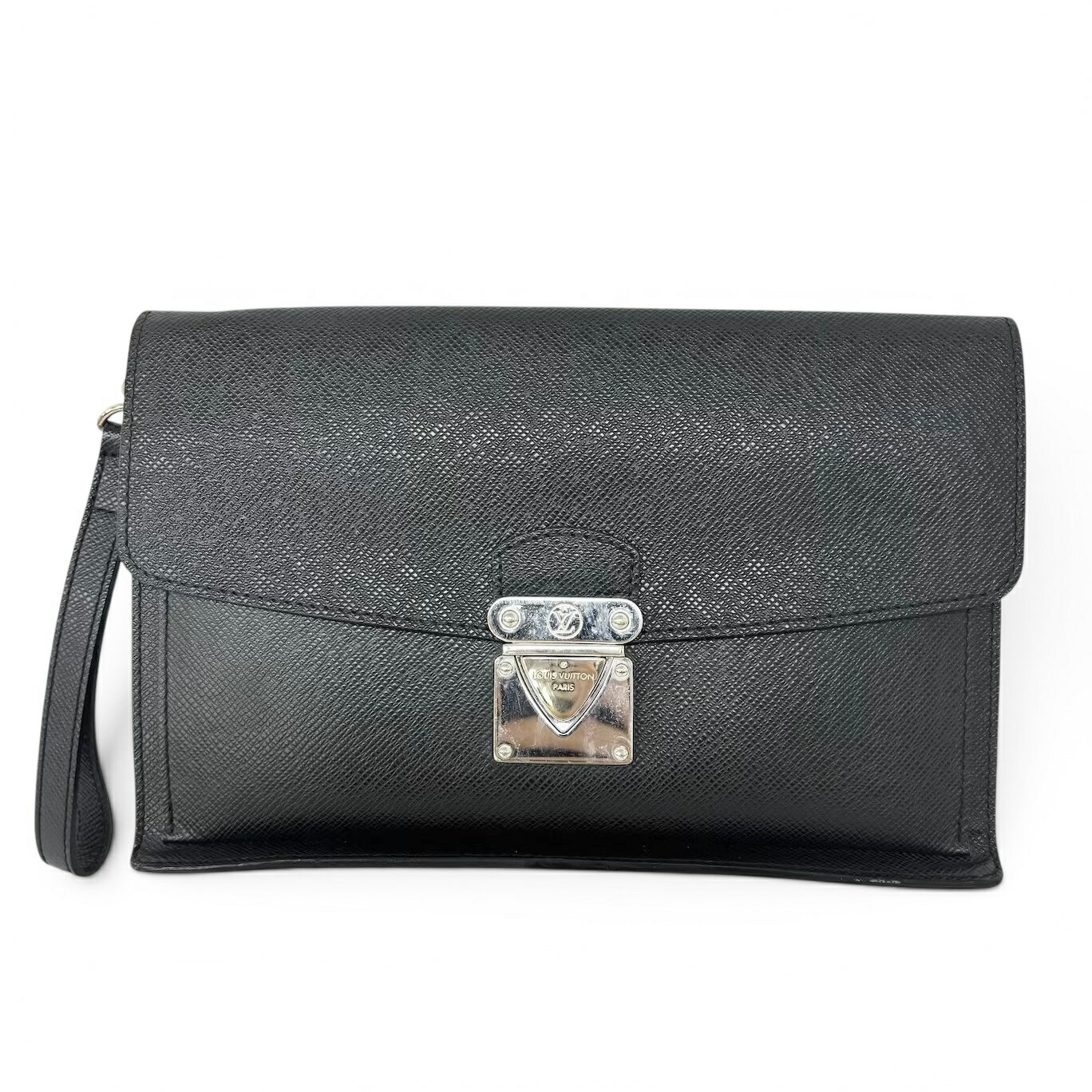 乐天商城 - LOUIS VUITTON ルイ ヴィトン タイガ ベライア セカンドバッグ クラッチバッグ ハンドバッグ アルドワーズ 黒 ブラック M32592